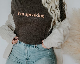 I'm Speaking Shirt / Kamala Harris Camicia, Woman Power, 2020 Election Shirts, Camicia Democratica, Marcia delle Donne, Donna Up, Joe Biden 2020 T-Shirt