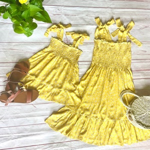 Mommy and me sunflower dresses new arrivals