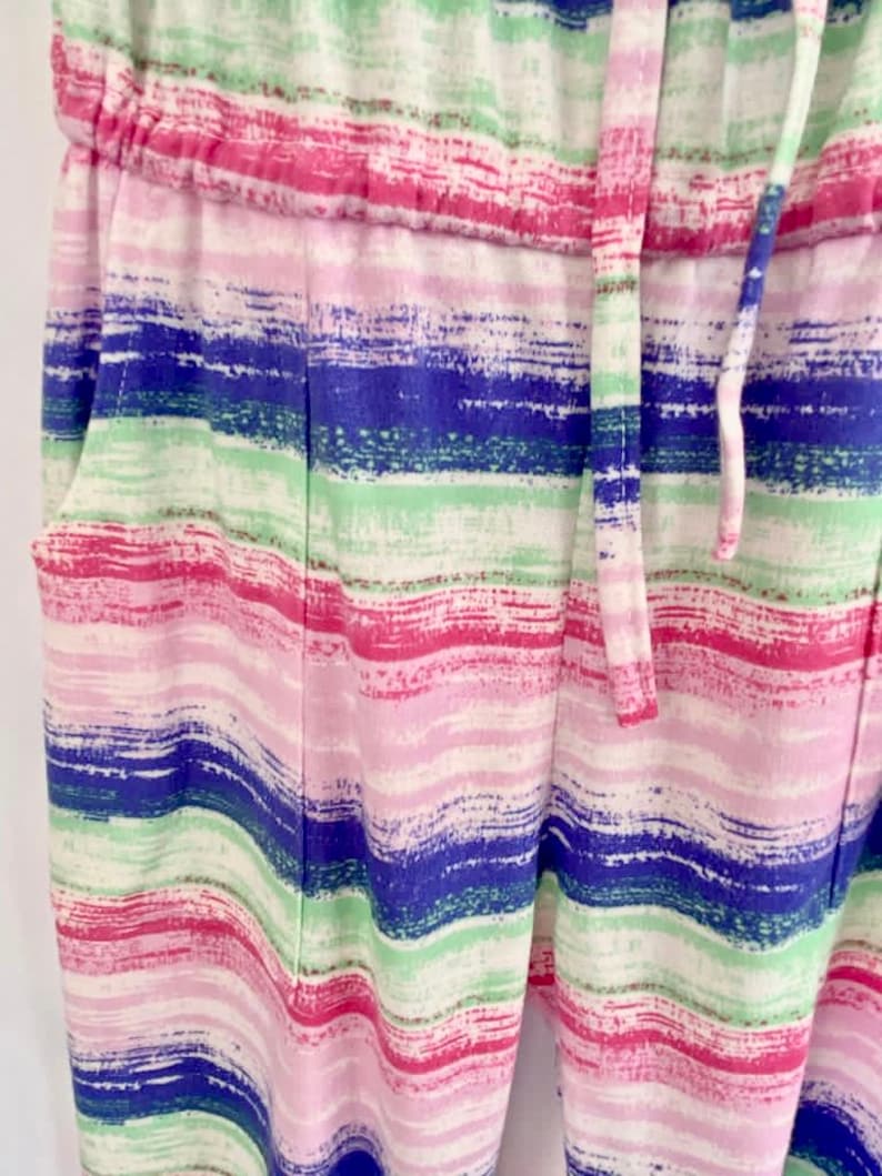 Matching mother daughter outfits Mothers day from Daughter Mommy and me jumpsuit colorful striped romper,Mommy and me outfit,boho romper.