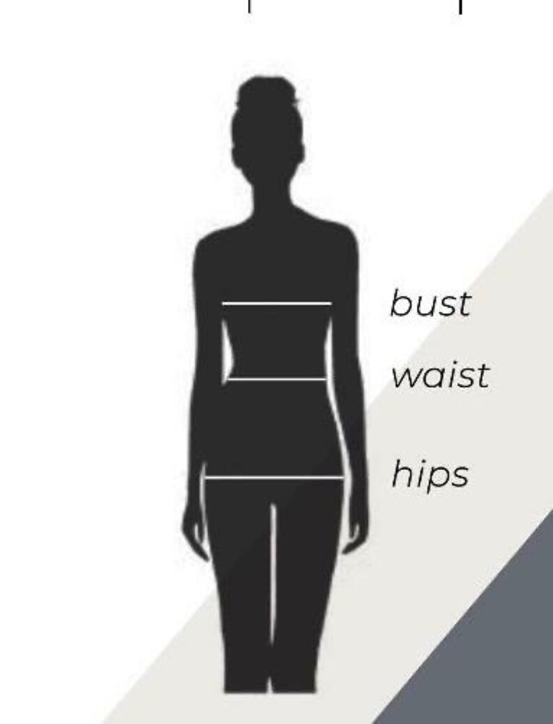 Może przedstawiać: Diagram przedstawiający wymiary biustu, talii i bioder na kobiecym ciele.