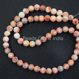 New Picasso Jasper Round Beads, Picasso Jasper Beads, Picasso Jasper Smooth Beads ,Sold By Strand , 6-6.25 mm, 15&quot;, MC-12BGI93