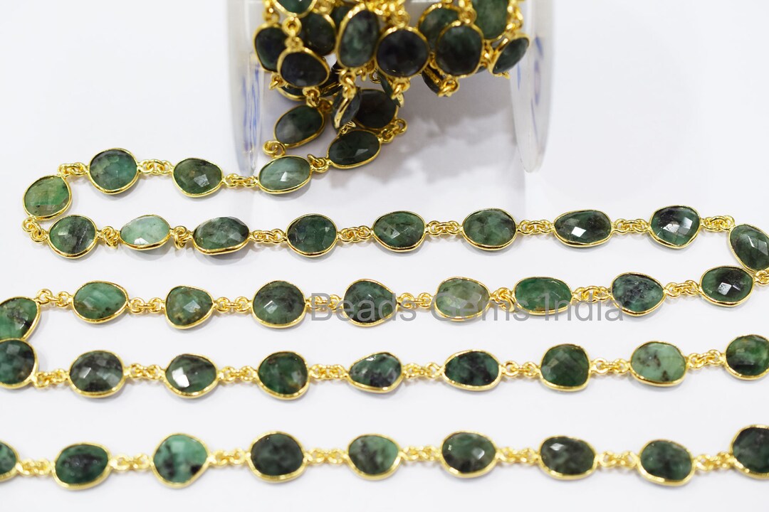 Cocci Collection 1.16ctw Brazilian Sakota Emerald & Zircon Pendant w/ Chain