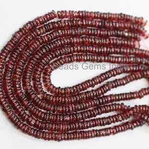 Natural Rhodolite Garnet Smooth Beads, Rhodolite Garnet Tyre Shape Beads, Rhodolite Garnet Beads ,Sold By Strand ,  16&quot;, MC-0BGI96