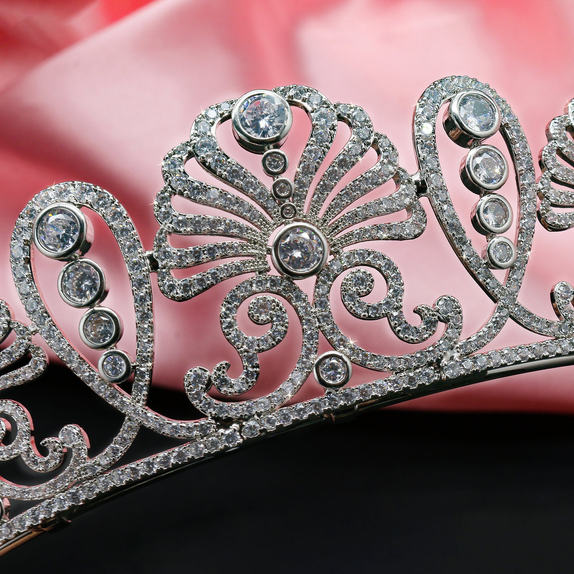 Bridal Tiara the Empress Masako Royal Japanese Honeysuckle Crown