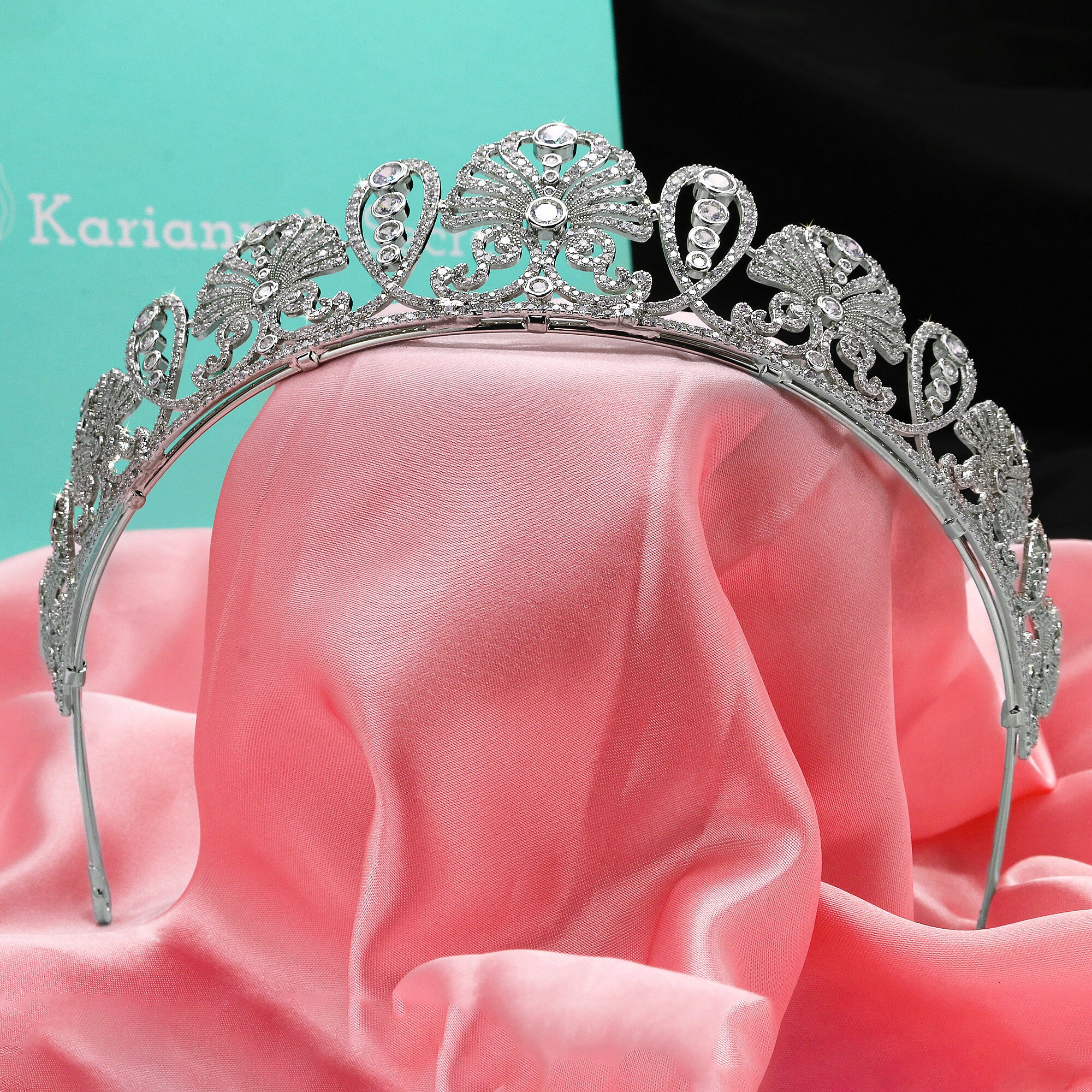 Bridal Tiara the Empress Masako Royal Japanese Honeysuckle Crown