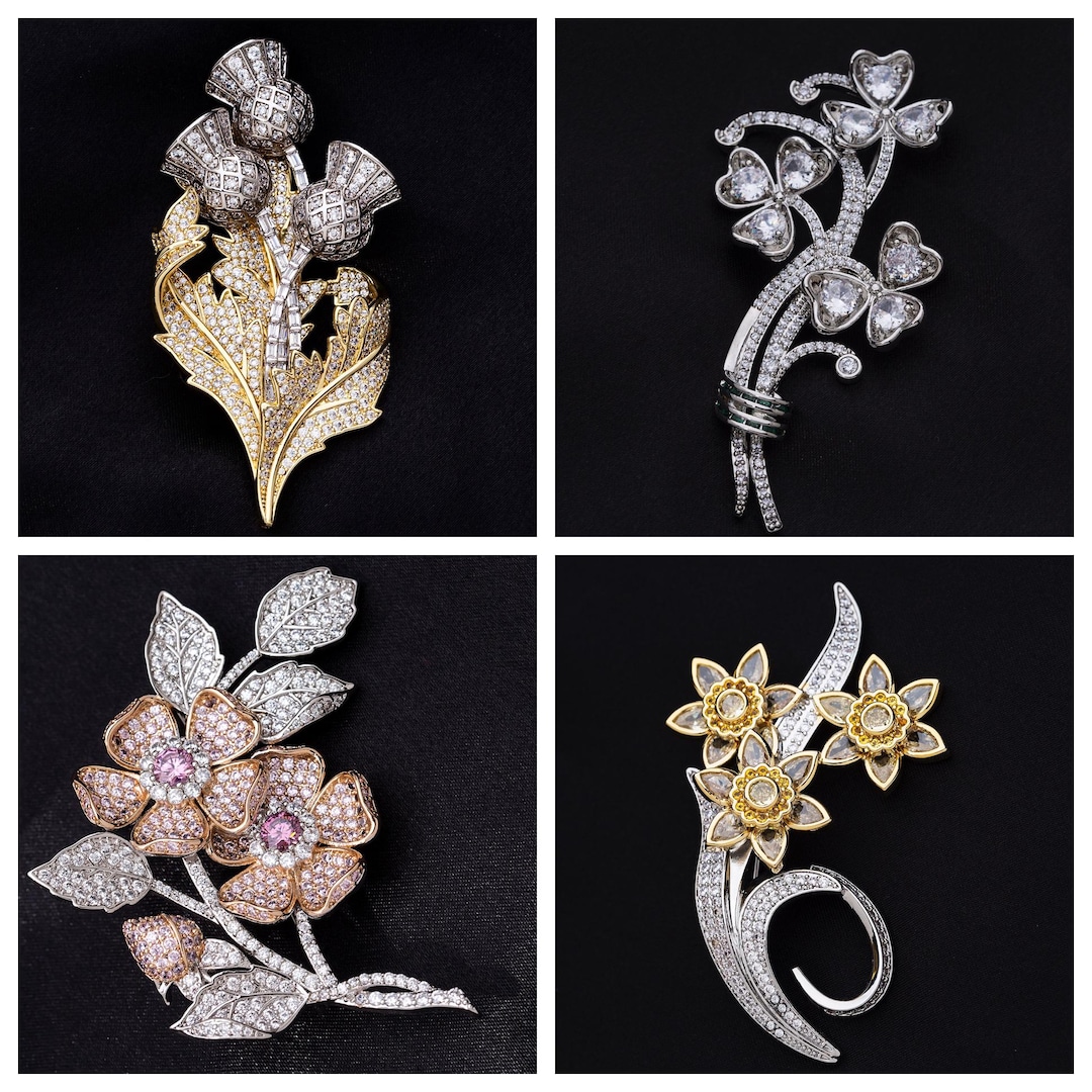 Queen Elizabeth's Set of 4 FULL SIZE Luxury Diamond Jubilee