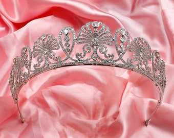 Bridal Tiara the Empress Masako Royal Japanese Honeysuckle Crown