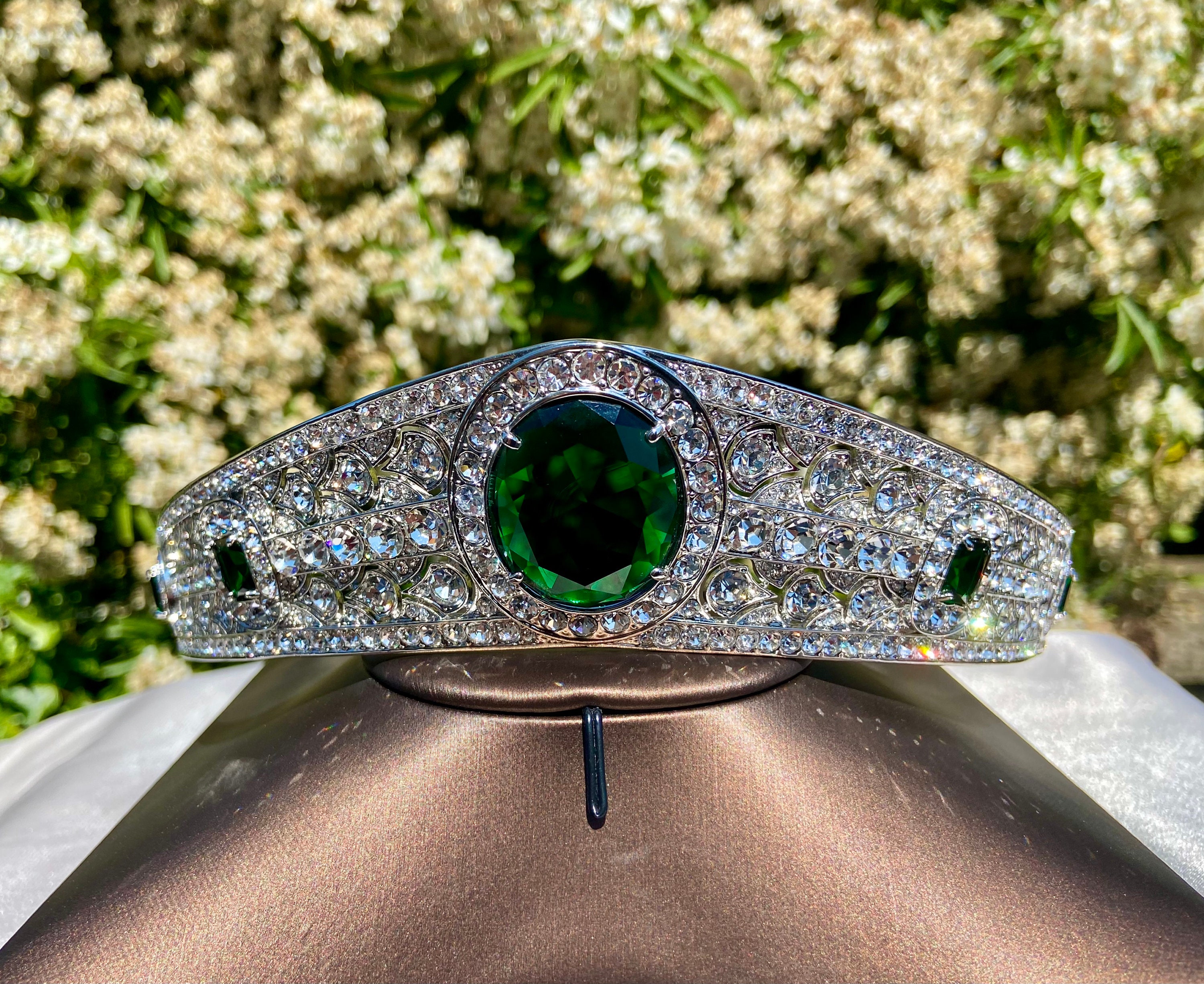 Princess Eugenie The Greville Emerald kokoshnik Tiara With Etsy