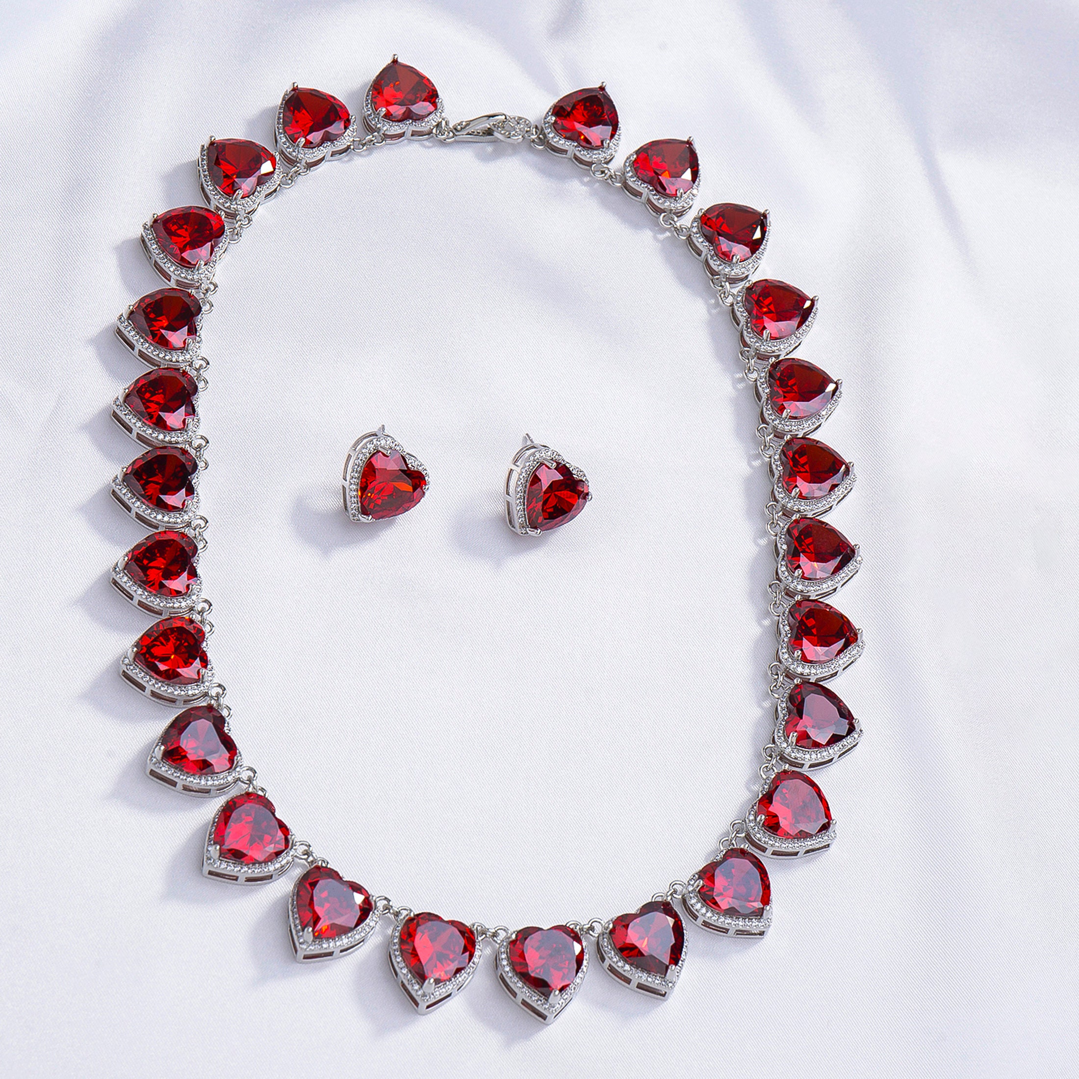 Pretty Woman Opera Necklace and Earrings Replica Set With
