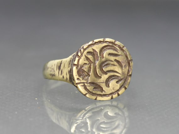 Ancient Medieval Ring. Medieval jewelry. Ancient r