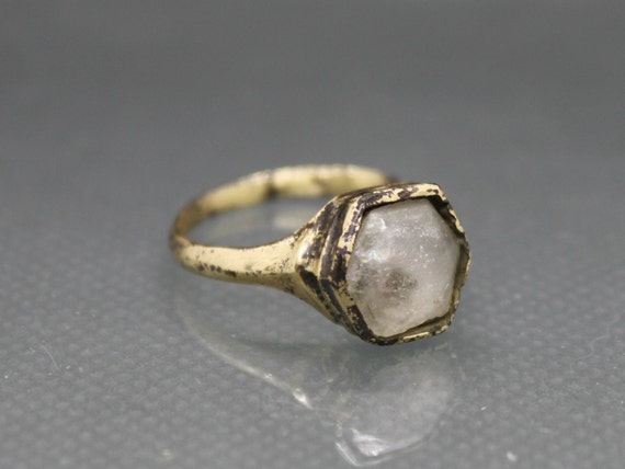 Ancient Medieval Ring. Medieval jewelry. Ancient r