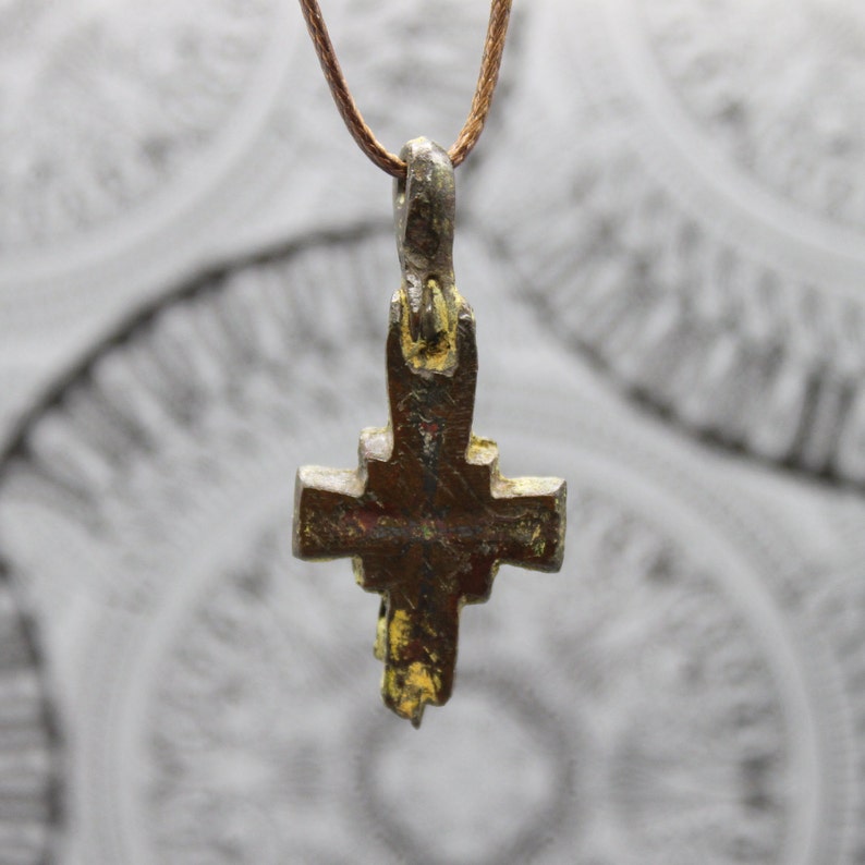 Ancient Medieval Cross Reliquary Pendant / Crusaders pendant / Etsy