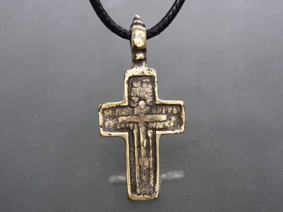 Ancient Medieval cross / Medieval artifact / Middl