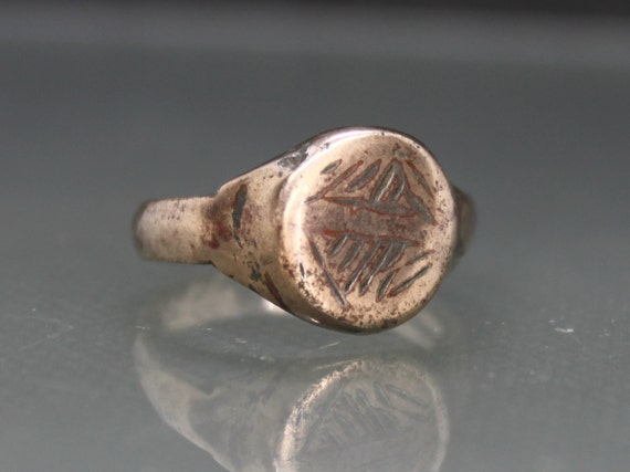 Ancient Medieval Ring. Medieval jewelry. Ancient r
