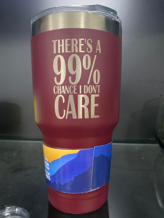 Funny Cup, Don't Care Personalized Tumbler, Insulated Tumbler, Engraved  Cup, Custom Tumbler Cup, 30oz, mens cup