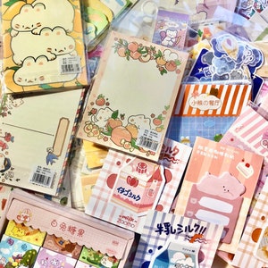 Kawaii Japanese Stationery Art Set Grab Bag for Bullet Journal Penpal Art  Supplies Bujo Scrapbooking Aesthetic IN STOCK Mini Notebooks -  Sweden