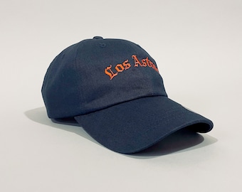 Los Astros Hat / Houston Astros Hat / Houston Astros Strapback Hat / Astros Gear / Houston Baseball