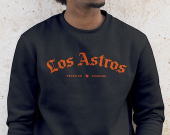 Los Astros Sweatshirt, Astros Sweatshirt, Baseball Sweatshirt, Houston Baseball, Baseball Retro, HTX, HOU Tee, H-Town