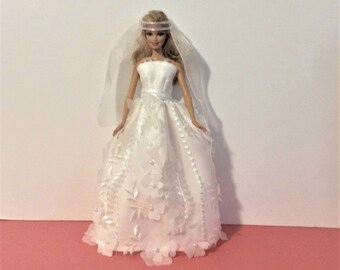 barbie style wedding dresses