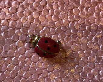 Vintage Ladybug Brooch Pin