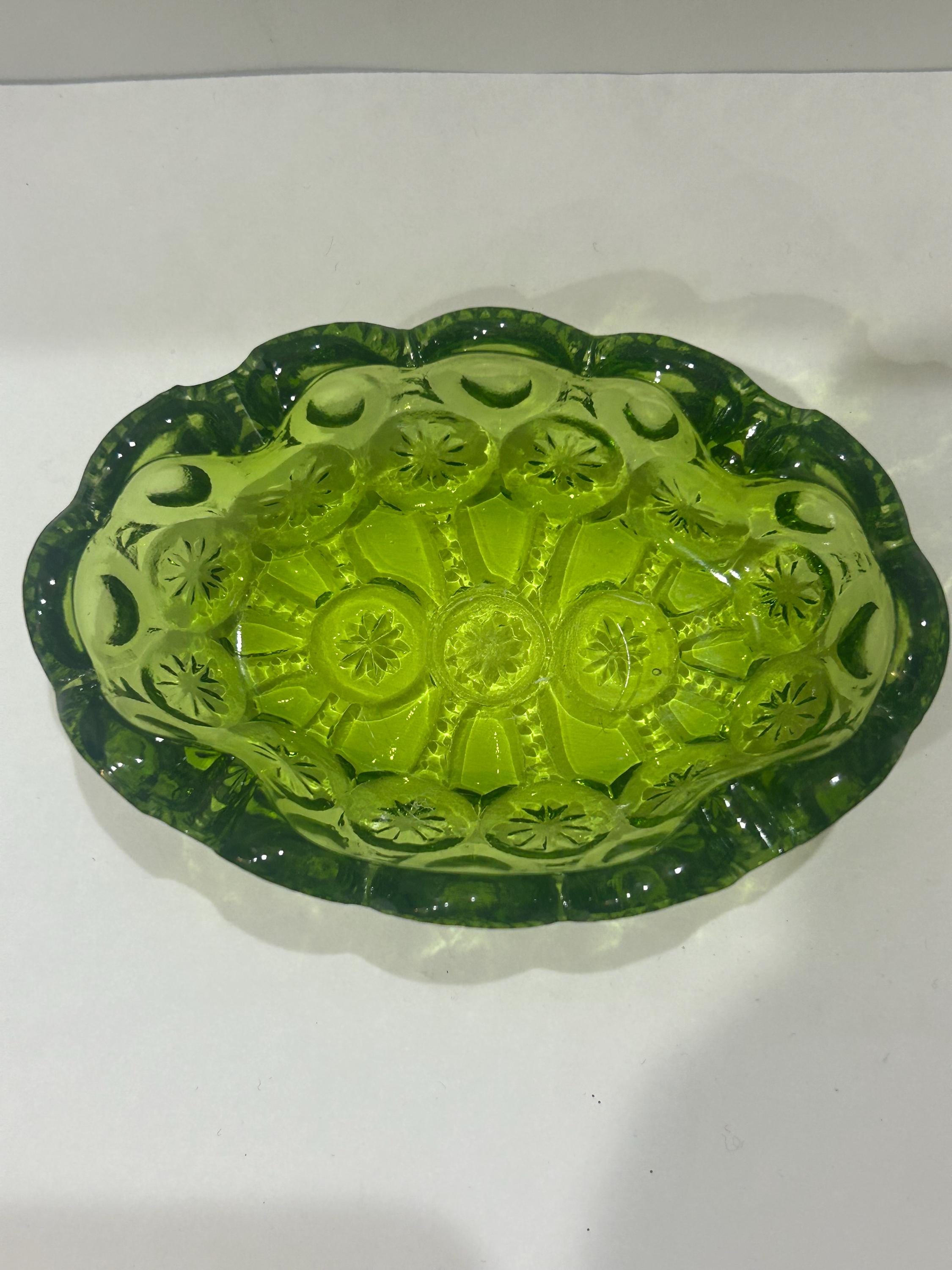 Vintage L E Smith Glass - Etsy