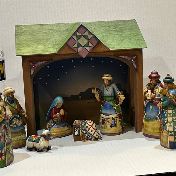 Jim Shore Nativity - Etsy