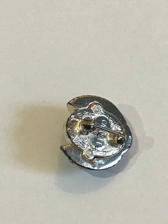 Vintage Ladybug Brooch Pin - image 2