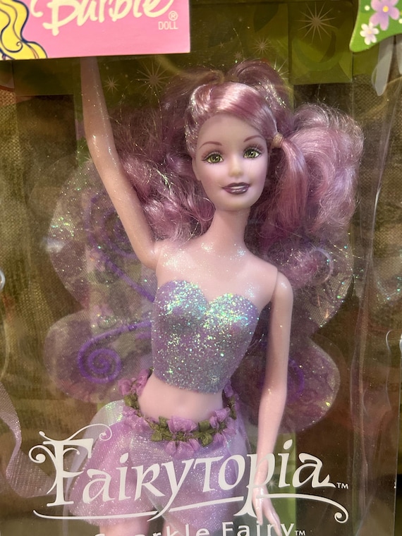 バービー Vintage Barbie 2003 Fairytopia Light Purple Fairy Doll - Etsy