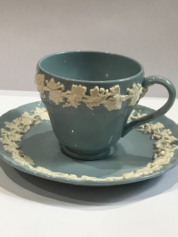 美品ウェッジウッド☆ジェイド☆Tea for two WEDGWOOD ボーン