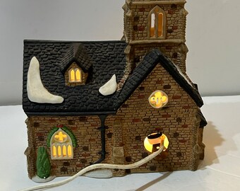 Dept 56 Christmas Village Knottinghill Church - Etsy