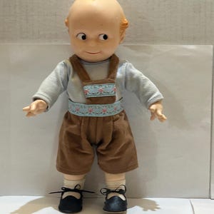 Vintage Cameo 1989 Jesco Kewpie Boy Doll 12” Tall