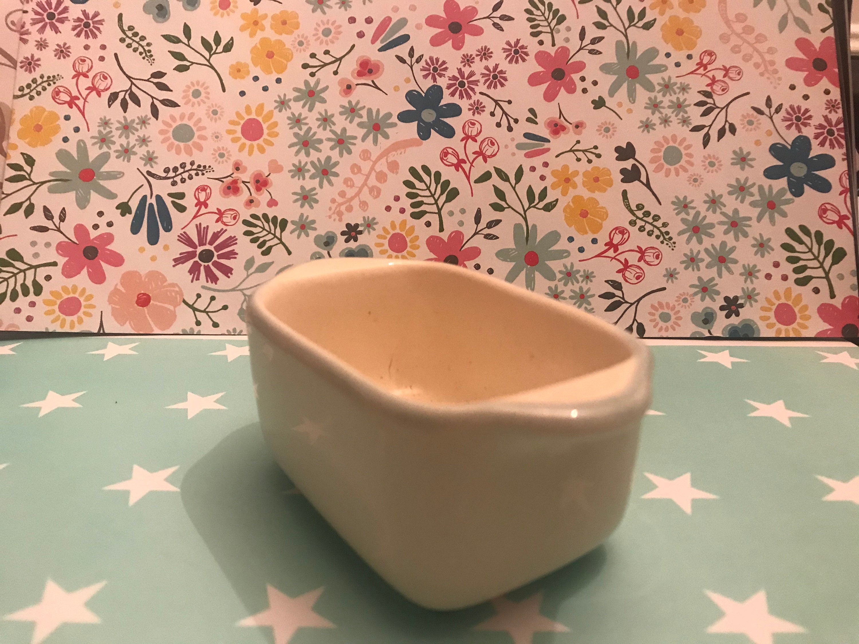 Vintage Mini Ceramic Tea Packet Holder Etsy