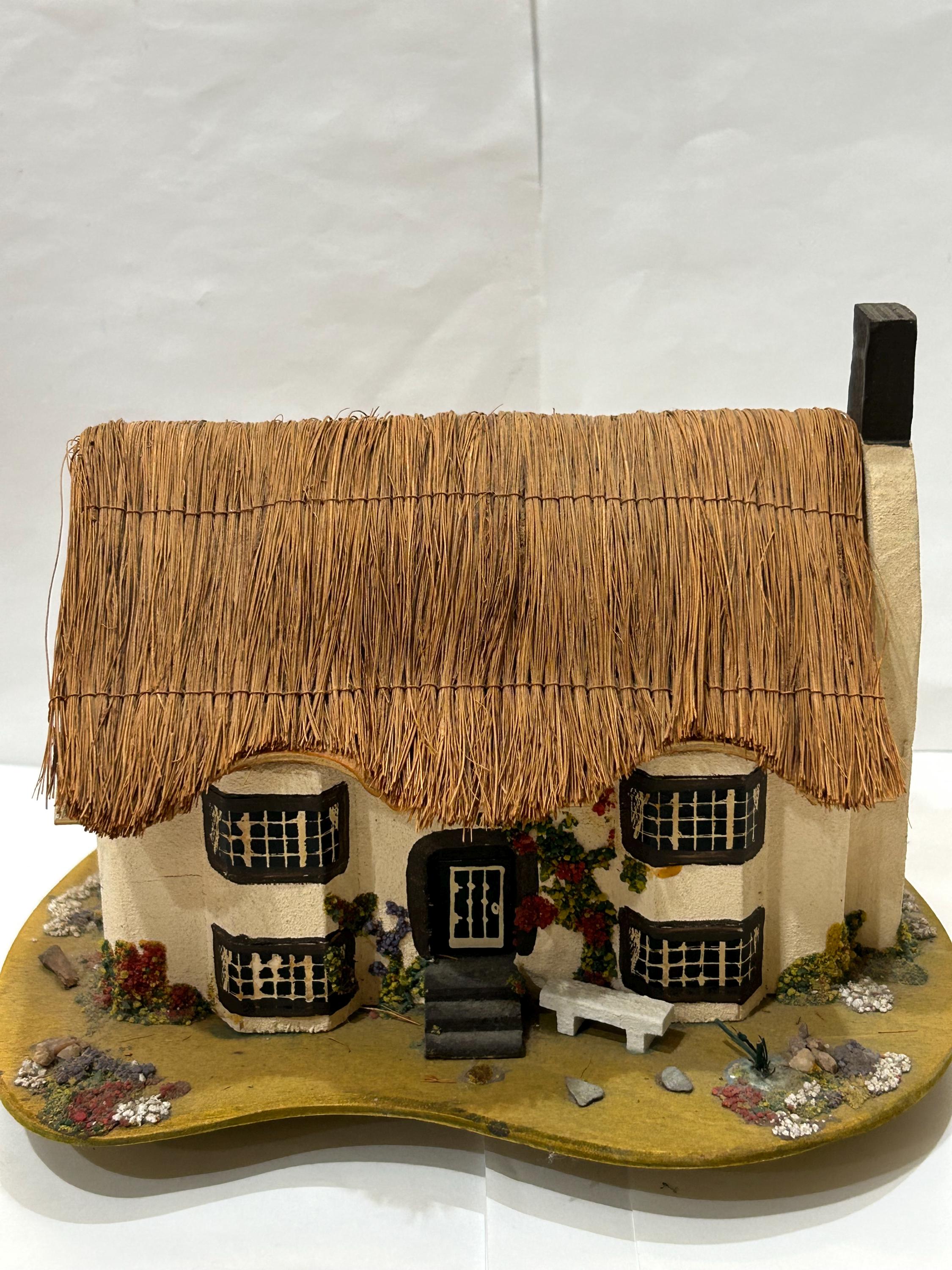 Vintage Pauline Ralph Music Box English Cottage