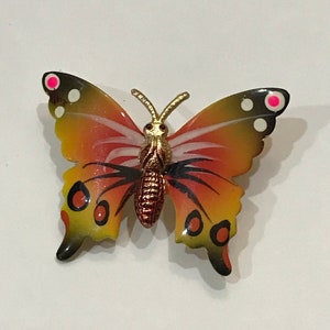 Vintage Butterfly Brooch Pin