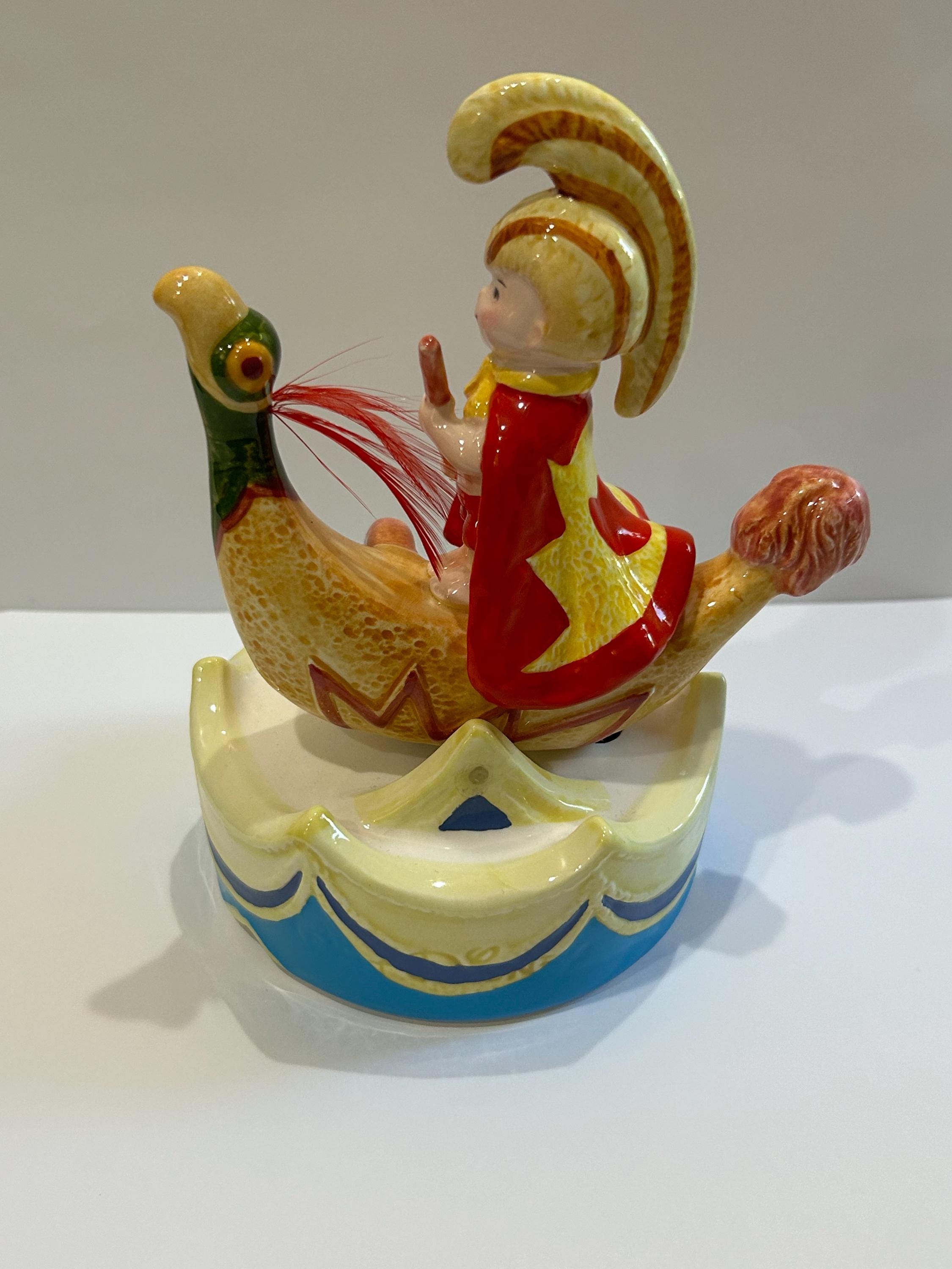 Vintage Ceramic It's a Small World Music Box - Etsy