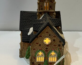 Dept 56 Christmas Village Knottinghill Church - Etsy