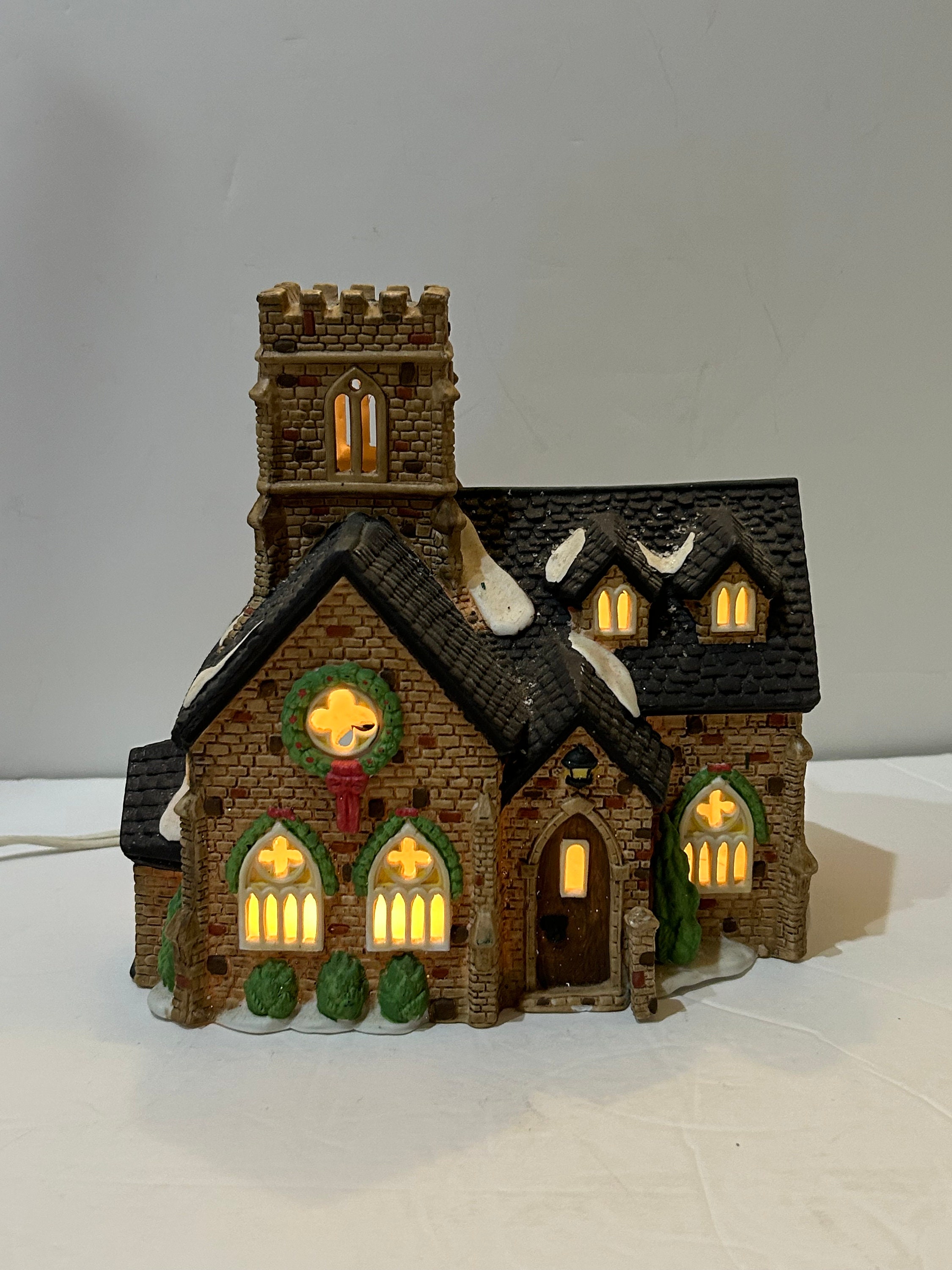 Dept 56 Christmas Village Knottinghill Church - Etsy