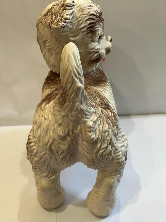 ヴィンテージ Edward Mobley社製 犬 ラバードール Vintage Edward Mobley Rubber 1960's Dog Squeaks Eyes Open & Close