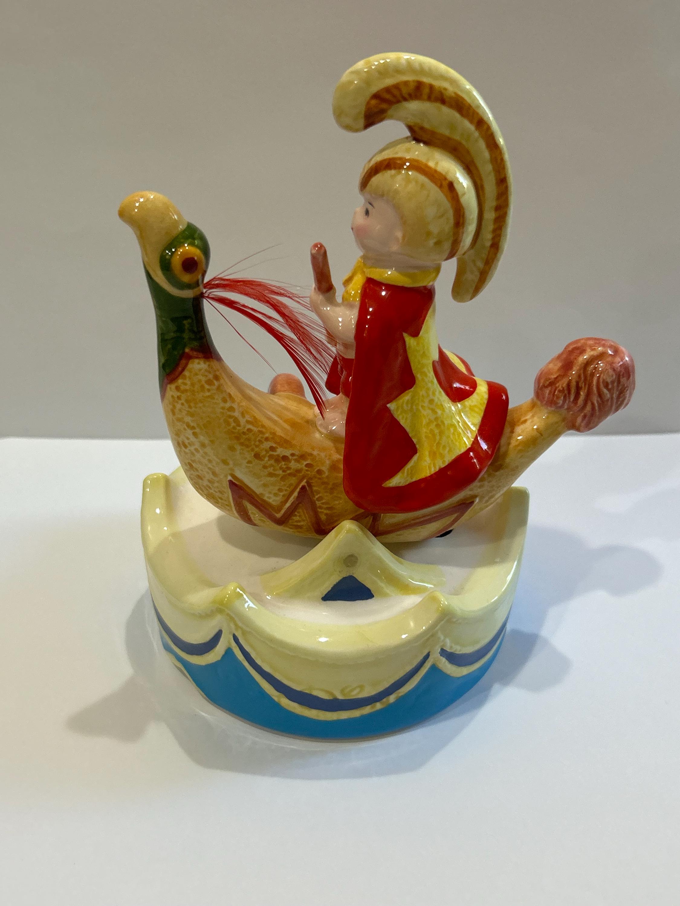 Vintage Ceramic It's a Small World Music Box - Etsy