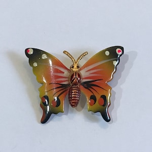 Vintage Butterfly Brooch Pin