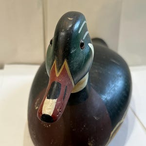 Vintage Stoney Point Decoys Wooden Duck Signed - Etsy