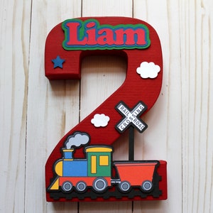Chugga chugga two two number 2 chugga chugga two two birthday decorations, train birthday decorations, train bday centerpiece.