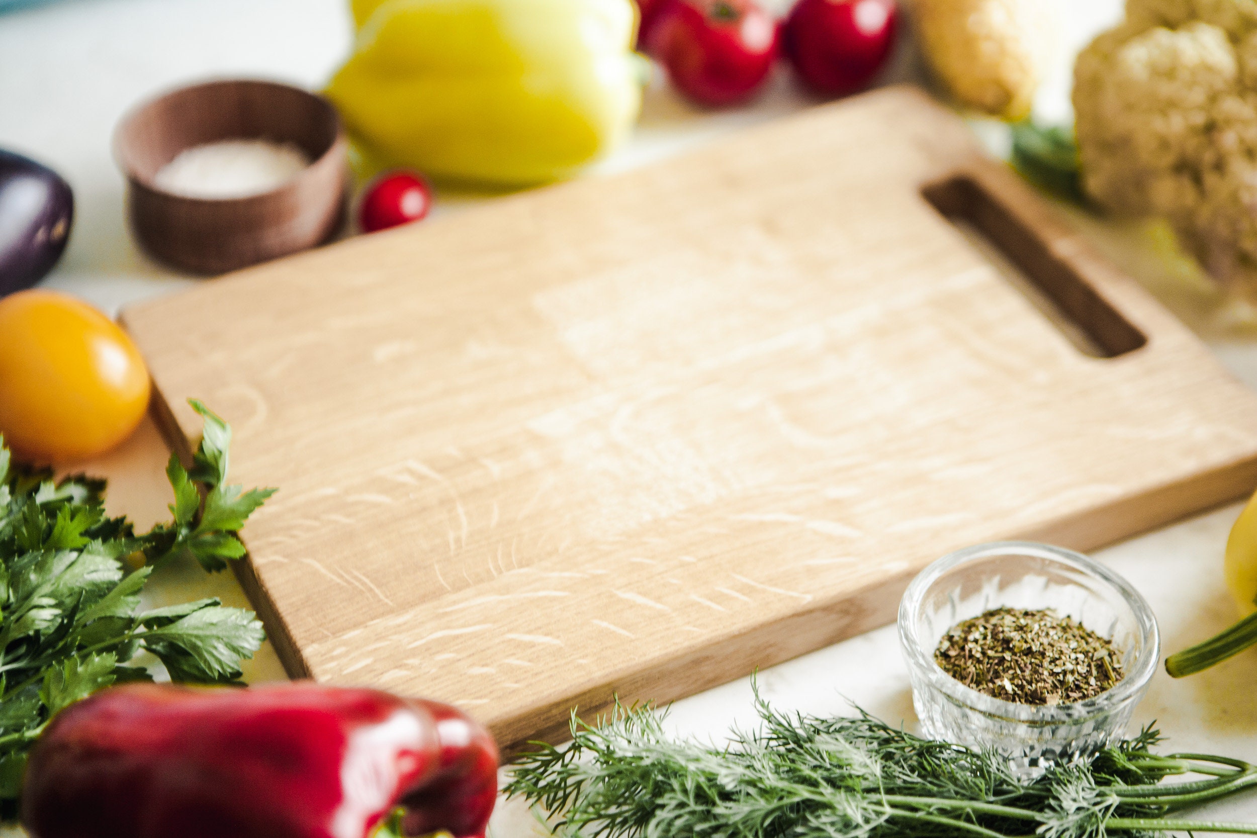 Oak Wood Kitchen Board Wooden Cutting Board Natural Wood Etsy