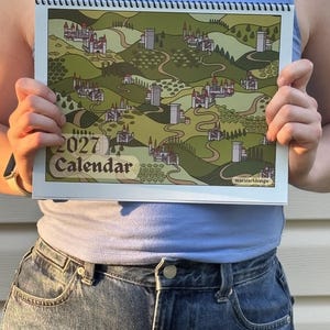 2027 Medieval Inspired Calendar