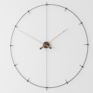 Große Wanduhr Modern, Einzigartige Wanduhren, Big Ben Wanduhr, Übergroße Uhr, Minimalistische Uhr, Büro Wanduhr, Design Wanduhr Bild 8