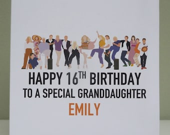 Personalised Mamma Mia Birthday Card - Personalised Birthday Card - 16th 17th 18th 21st 30th 40th Any Age