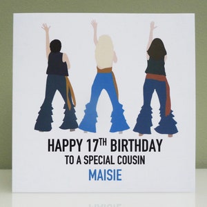 Personalised Mamma Mia Birthday Card Personalised Birthday - Etsy UK