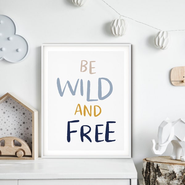Wild and Free Art - Etsy