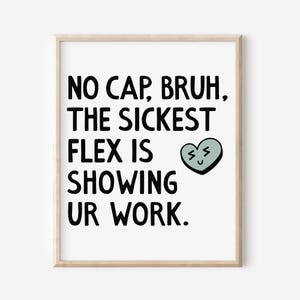 Middle High School Classroom Wall Art, English Math Science Poster, Teacher Classroom Rules, 5th 6th 7th 8th 9th Grade Sign DIGITAL DOWNLOAD