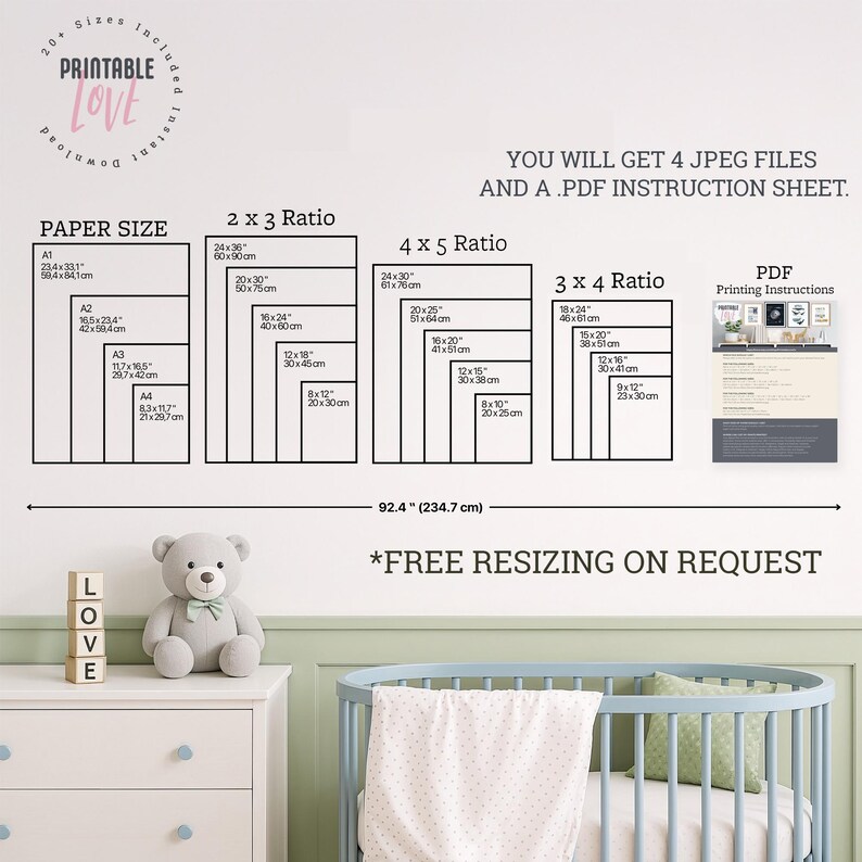 Welcome To Our Classroom Printable Art, Kids Home School Wall Decor, Distance Learning Decor, Classroom Sign, At Home Learning image 9